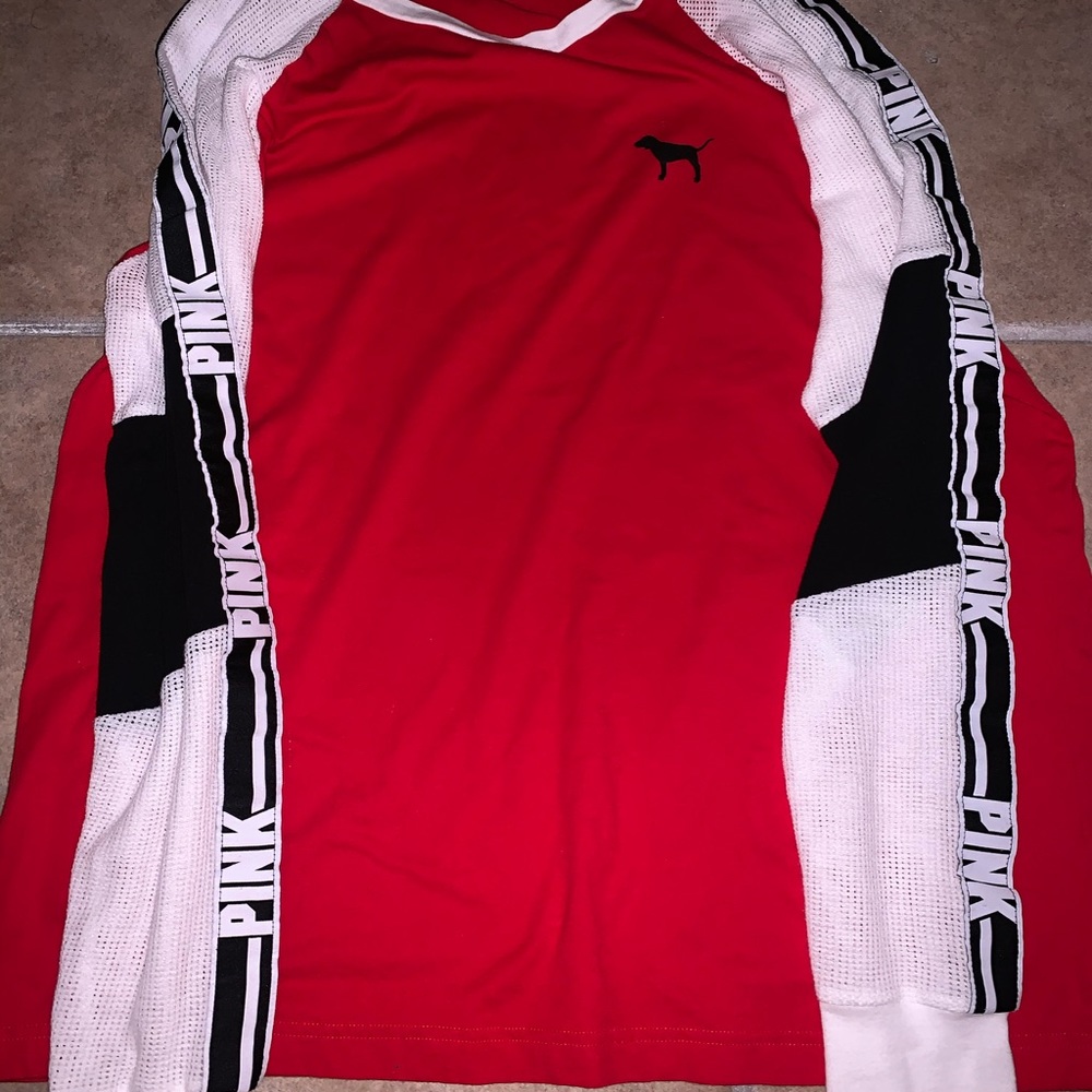 Victoria secret pink Varsity top